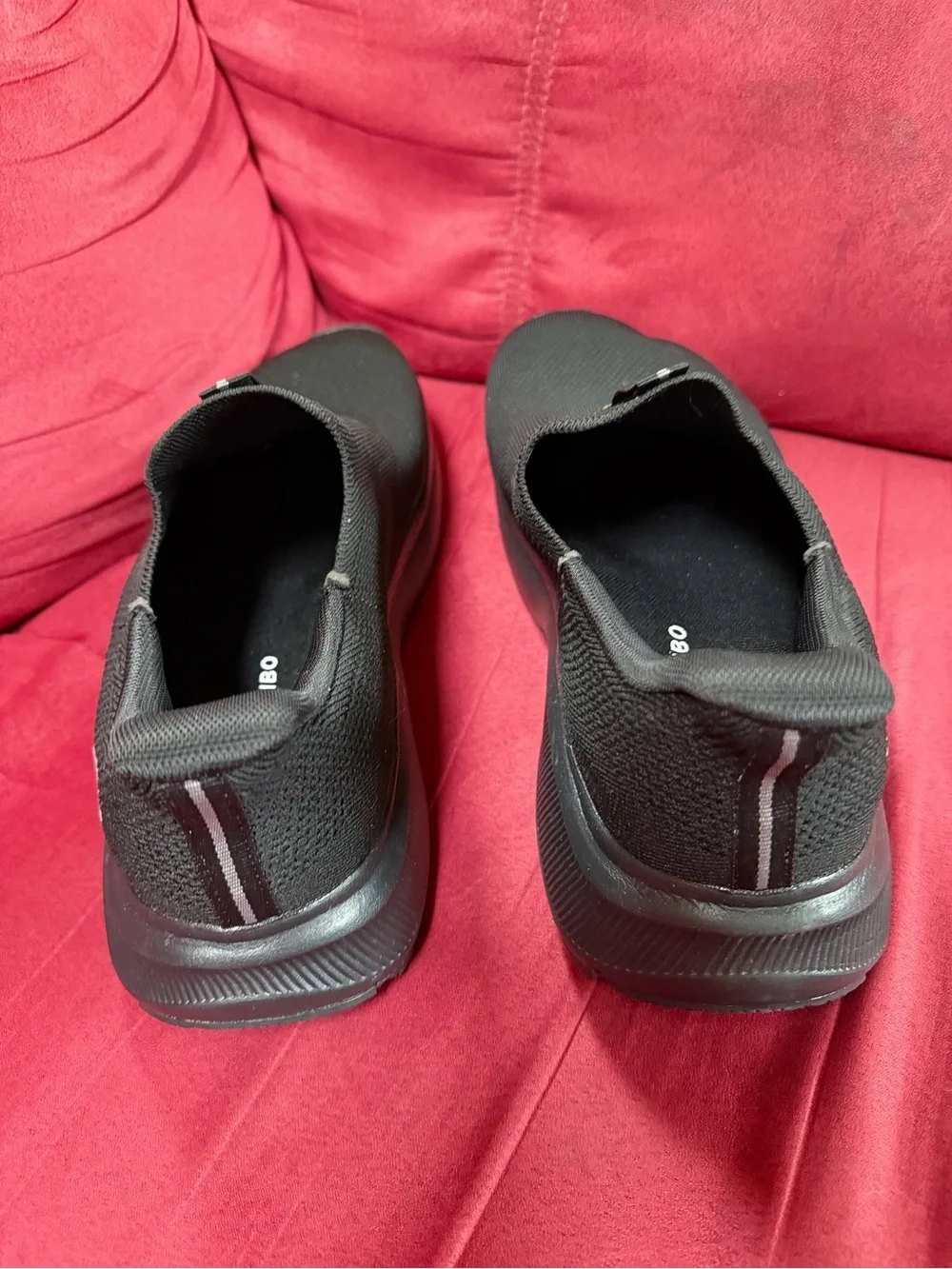 Men's Black Slip-On Loafers – Easy On/Off Comfort
